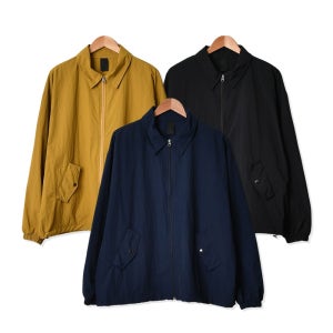 남자 바람막이 카라 집업 자켓 윈드브레이커