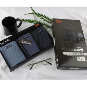 홈란쥬 트라이 레이더스 여름드로즈 쾌적한 남성 인견스판 드로즈 3매입 MO3