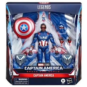 Hasbro Marvel Legends Series Captain America 4 Falcon New Captain America 1/12 다크 블루 팔콘 액션 피규어