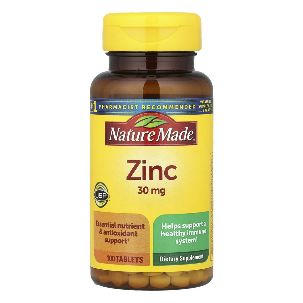 <b>네이처</b>메이드 징크 <b>아연</b> 30mg 100타블렛