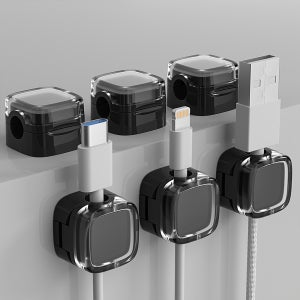 핸드폰줄정리 충전선정리 케이블자석홀더 usb 전선정리 6개