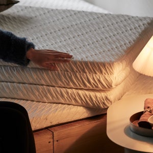 하이얀 하품 탄탄 토퍼커버 텐셀 모달 원단 일체형 접이식 교체용 전용커버