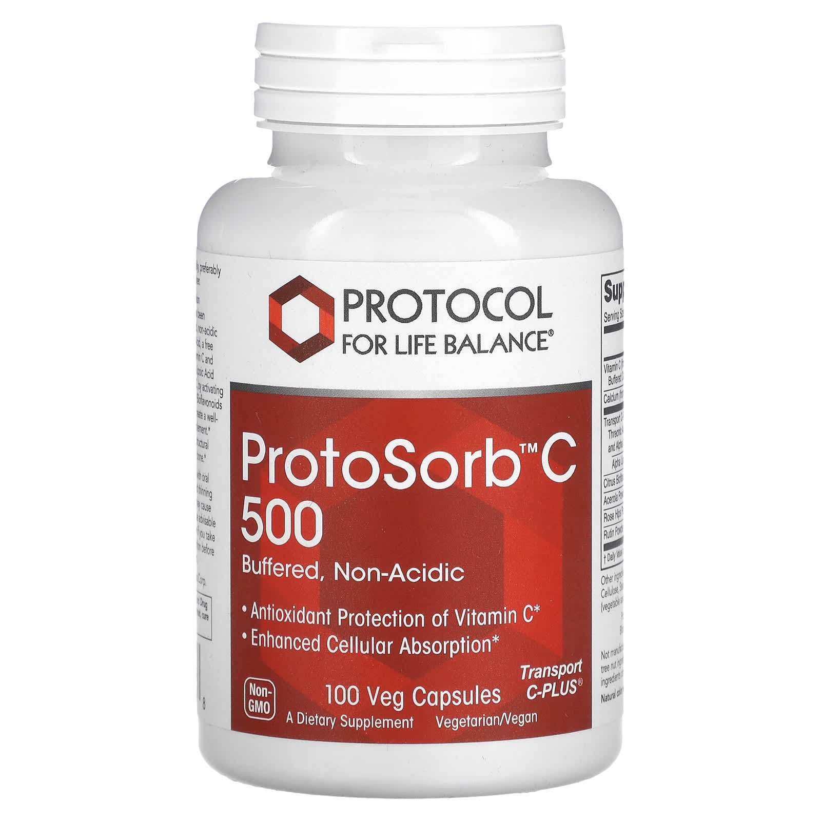 <b>프로토콜포라이프발란스</b> ProtoSorbC 500 베지 캡슐 100개