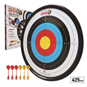 가가월드 금메달 원형자석 다트(양궁/대) - 어린이 운동 놀이 완구, 안전인증 장난감 교구