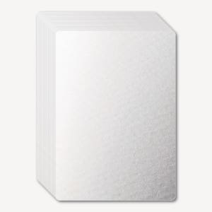 캘리그라피 종이 띤또레또 300g 라운드 A4 20매 무지엽서 용지 210x297mm