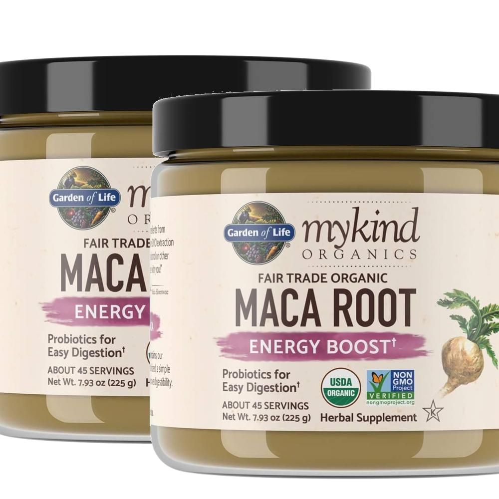 가든오브라이프 페루 마카 루트 에너지 부스트 파우더 225g 2개 <b>Garden of Life Maca</b> Root Energy Boost