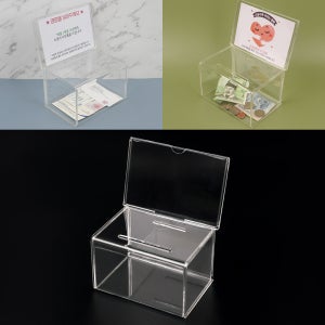 아크릴 다용도 모금박스 모금함 건의함 투표함 투명박스 응모용지함