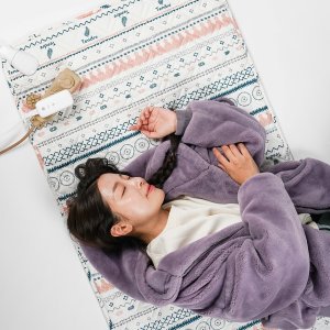 캠핑전기장판 1인용 미니 그래핀카본매트 전기요