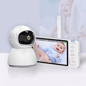 베이비 모니터 아기 감시 카메라 2.4G 5인치 스크린 강아지 반려동물 아이방 홈캠