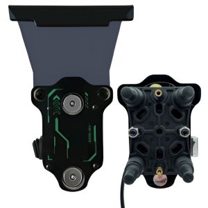 탑라이더 배달대행 오토바이 자석거치대 고속충전 진동감소댐퍼 장착 딱판 찍판