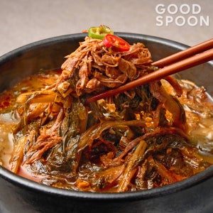 굿스푼 즉석국 맛집 시래기 육개장 500g 3개 진한 국물 소고기 육개장 간편국 밀키트