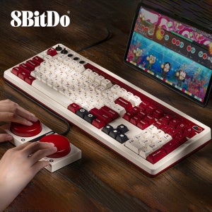 [국내정발] 8bitdo키보드 레트로 무선 8비트 8비토 + 패드 풀배열 F 영일