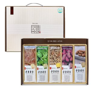 깔끔하고 안전한포장 HACCP 인증 오색구포국수(310gX5개) 트레이 선물세트