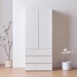 라자가구 위드 아일라 3단서랍 옷장 800