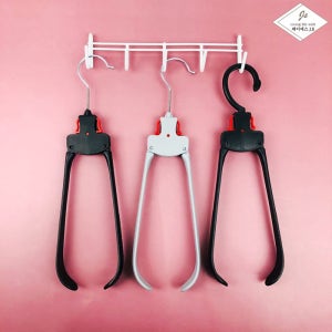 [DAMDA] 접이식 옷걸이 고정형/회전형 세트 어깨뿔 방지 다용도 옷걸이 폴딩 헹거