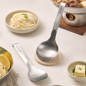 바겐슈타이거 스텐 304 로펠 하켄 국자 2종 택1 서빙스푼 서빙국자 소분 거치가능 걸이형