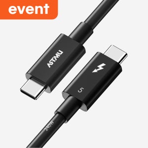 인텔 인증 썬더볼트5 240W 80Gbps 120Gbps 케이블 1m