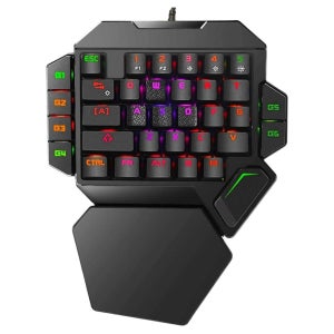 Cakce RGB 게이밍 한손 기계식 키보드