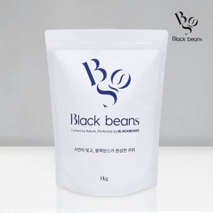 블랙빈스 원두커피 블루 마운틴 블렌드 1kg 1봉 단품 분쇄선택