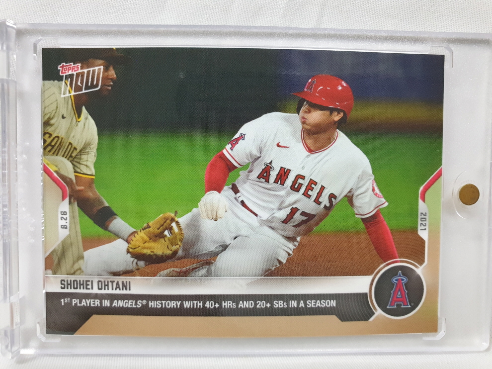 2021 TOPPS NOW SHOHEI OHTANI 탑스 나우 오타니 쇼헤이 MLB 야구 카드