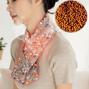 온기종기 황토 목 경추 찜질팩 어깨 온 찜질 현미 온열 핫 팩 패드