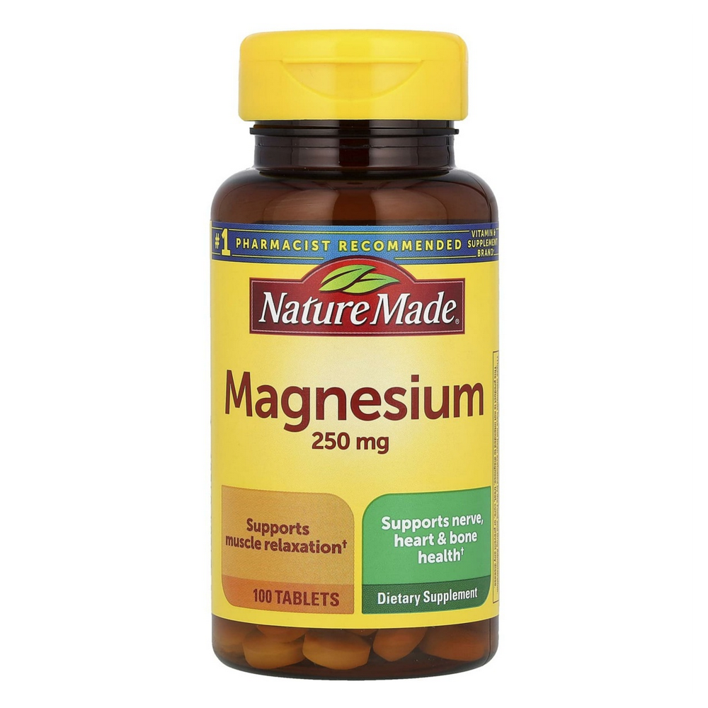 네이처메이드 <b>마그네슘 250mg</b> 100타블렛정