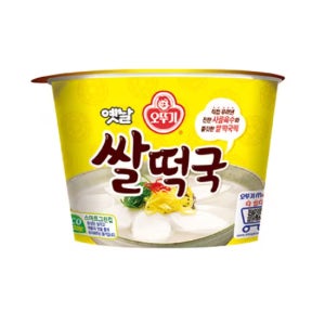 오뚜기 옛날 쌀떡국 용기 166.6g x 12개입 1박스