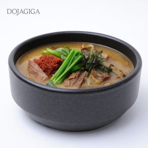 도자기가 1200도 직화 도매 무균열뚝배기14개 해장국뚝배기 16.5cm