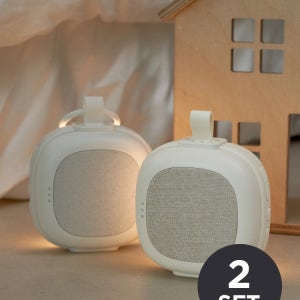 뮤트온 1+1 울음감지센서 아기 백색소음기 수면교육 수유등