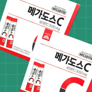 고려은단 메가도스C 3000 120포 2박스(8개월분)