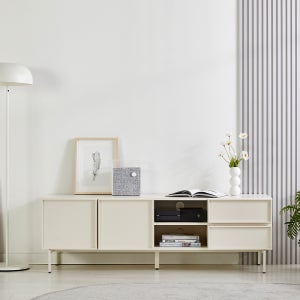 [모던하우스] 멜로우 거실장 1600 화이트