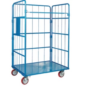 [태연바퀴] 롤테이너 마트카 롤카트 운반카 구르마 (기본형)