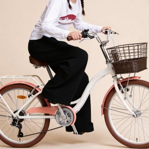 2026 스마트 클라라 22인치 자전거 바구니 시티 여성 클래식