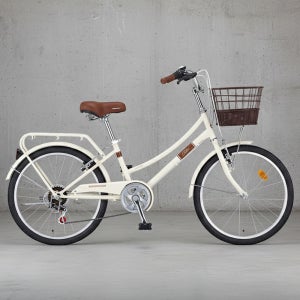 스마트 클로이 22인치 여성용 자전거 시티 바구니