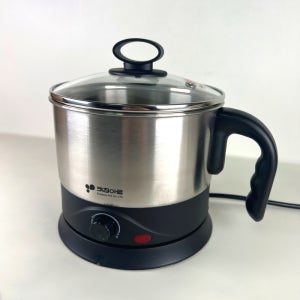 키친아트 멀티 쿠커 여행용 라면 포트 휴대용 차박 전기 냄비 1.7L