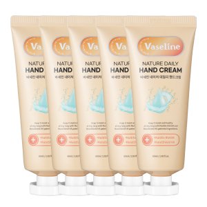 바세린 데일리 핸드크림 60ml 5개 향기좋은 고보습 대용량 핸드로션