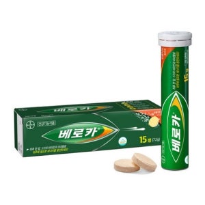 베로카 발포비타민 에너지음료 마시는 비타민 15정