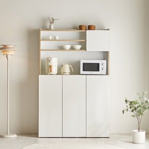 주방수납장 홈카페장 키큰 팬트리장 부엌 그릇장 카페장 1200 H1850