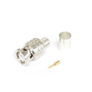 카나레 BP-C51 압착식 50옴 BNC 수 커넥터 L-5D2W 케이블용