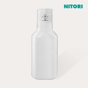 니토리 눌러서 계량이 가능한 세제 리필 용기 600ml