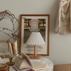 우드스탠드 협탁조명 침대옆조명 데스크램프 미니 데스크 원목 나무 독서등