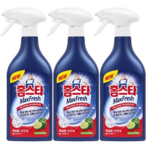홈스타 맥스프레쉬 욕실용 세정제 900mlX3개