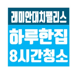 하우스클린/ 대치동 래미안대치팰리스 입주 이사청소