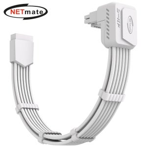 강원전자 NM-DPR2305 600W 12V-2x6 연장 케이블 (화이트/STD 90도) [EZDIY-FAB]