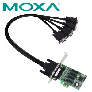 MOXA CP-134EL-A-I-DB9M PCI Express 4포트 RS422/485 아이솔레이션 시리얼카드(슬림PC겸용)