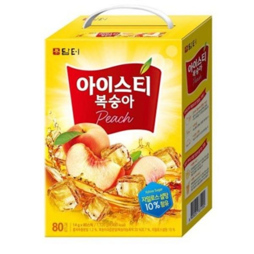 담터 티세트 티선물 코스트코 홍차 마르코 폴로 복숭아 가루 14g 80개입 1개