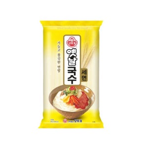 오뚜기 잔치 가락 면요리 비빔용 맛있는 면사리 국수 면 옛날 국수 세면 900g 15개