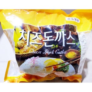 해피 급식 분식 맛집 코스트코 생 대용량 바삭한 돈가스 치즈 돈까스 1.6kg 1개