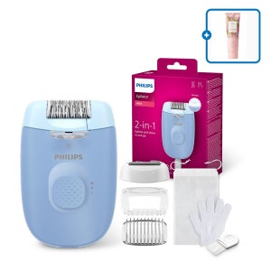 필립스 샤티넬 제모기 BRE247/00+바디스크럽