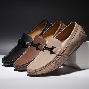 8800 남자 소가죽 체인 로퍼 신발 남성 드라이빙슈즈 끈없는 편한 캐주얼화 단화